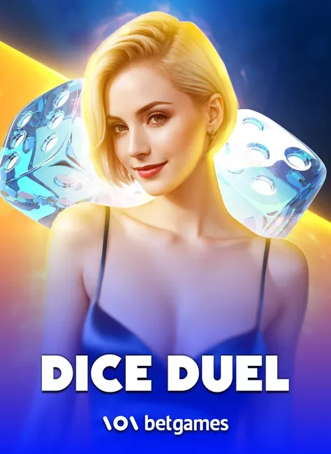 ปกโต๊ะ Dice Duel ดีลเลอร์หญิงผมบลอนด์