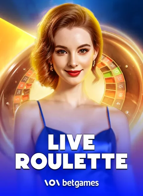 ปกโต๊ะ Live Roulette ดีลเลอร์ผมบลอนด์