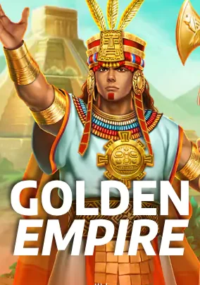 ปกเกมสล็อต Golden Empire ตัวละครนักรบสีทอง